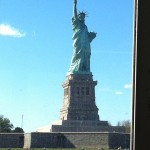 "Statue of Liberty" view from Ferry