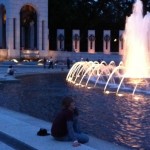 WWII Memorial, Brandon Bowling in pic.